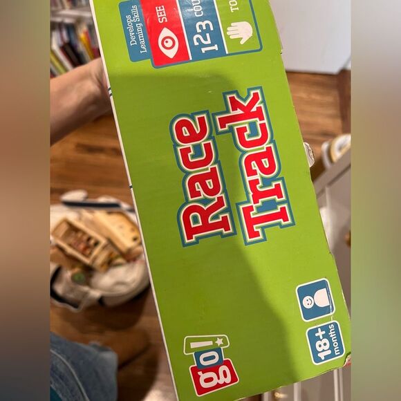 Race track wooden car toy toddler baby toys ramp racer mini cars boy gift NWT - Picture 3 of 7